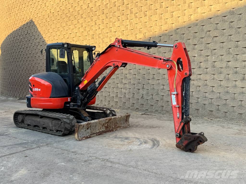 Kubota U 55-4 Mini ekskavatoriai < 7 t