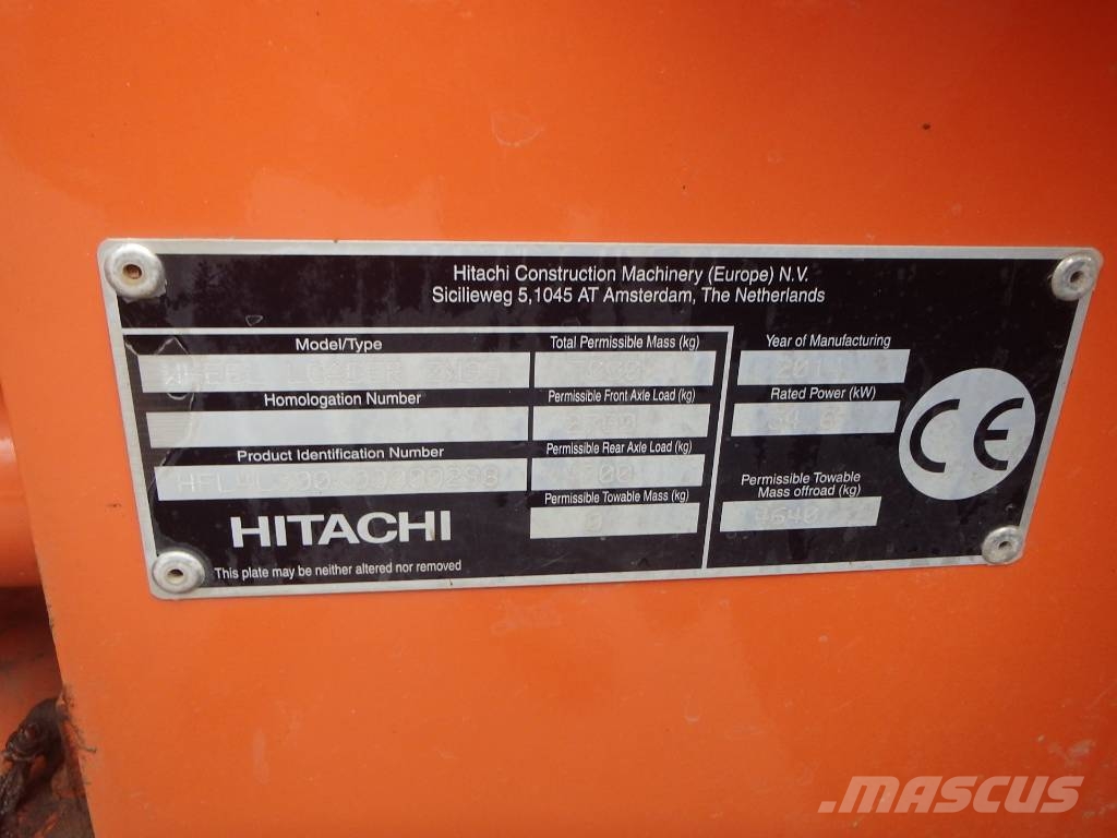 Hitachi ZW 95 4x4 Фронтальные погрузчики