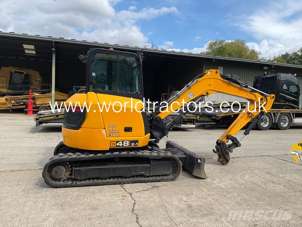 JCB 48 Z-1 Mini ekskavatörler, 7 tona dek