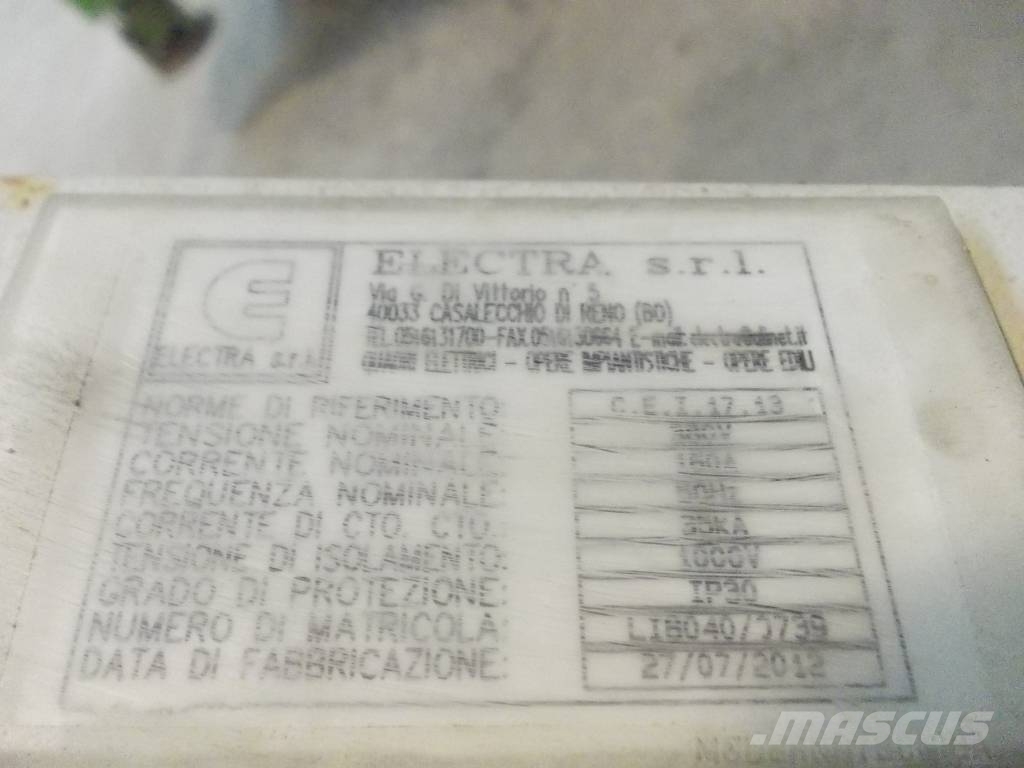 ELECTRA QUADRO MODULARE Elektronika