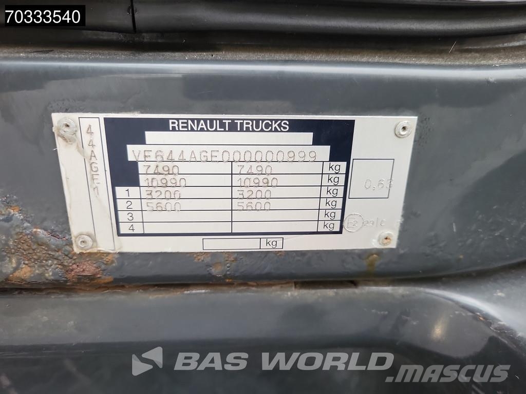 Renault Midlum 160 Midlum 4X2 7.5 tons NL Camper truck Liv Camiones con caja de remolque