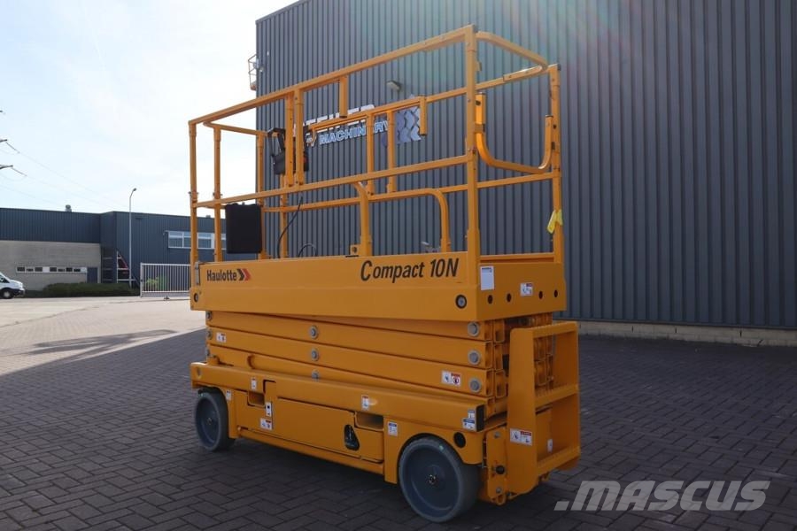 Haulotte Compact 10N Valid Iinspection, *Guarantee! 10m Wor Scissor lifts