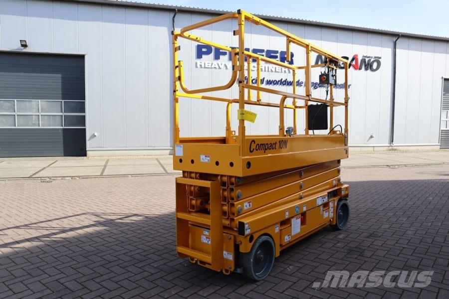 Haulotte Compact 10N Valid Iinspection, *Guarantee! 10m Wor Scissor lifts