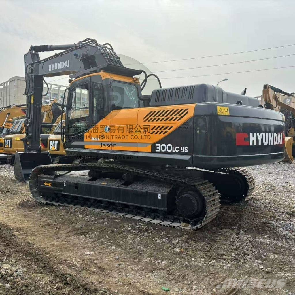 Hyundai Robex 300 LC-9S Kāpurķēžu ekskavatori