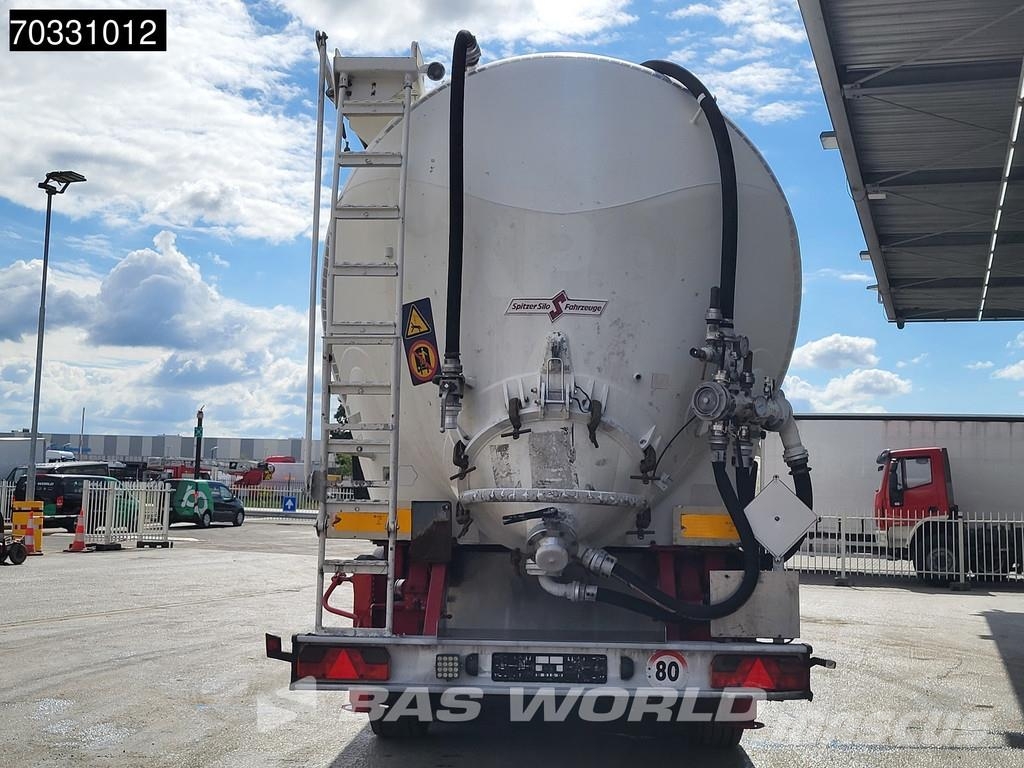 Spitzer SK 2766 CAL 3 axles TÜV 01/27 ADR 66m3 Ημιρυμούλκες βυτίων