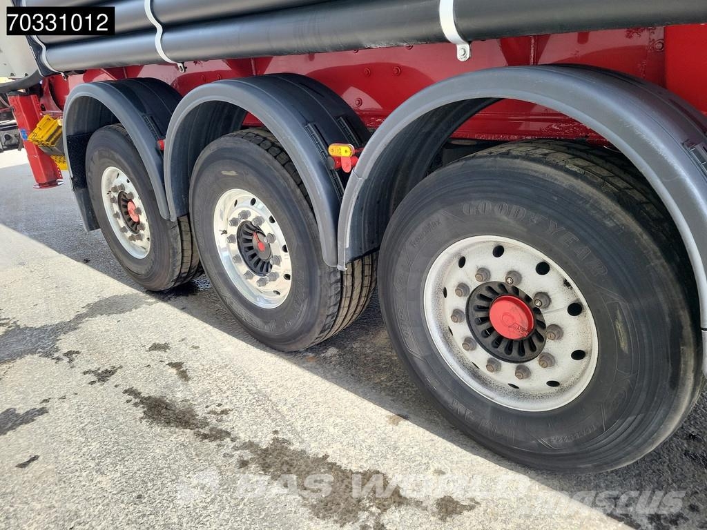 Spitzer SK 2766 CAL 3 axles TÜV 01/27 ADR 66m3 Ημιρυμούλκες βυτίων