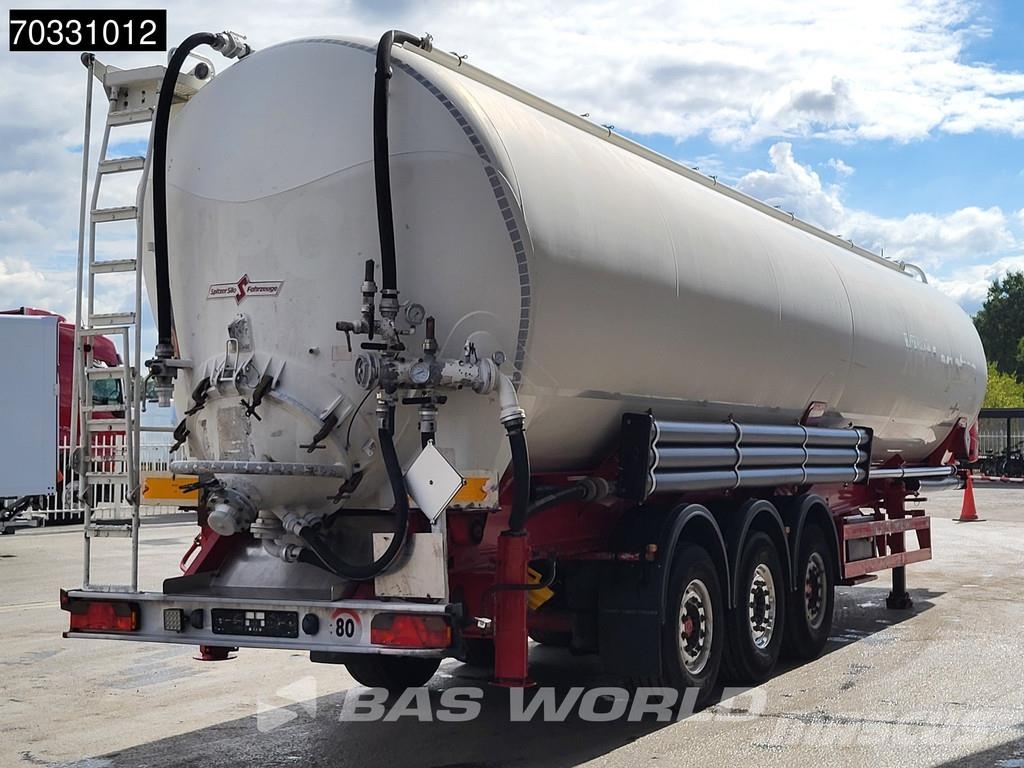 Spitzer SK 2766 CAL 3 axles TÜV 01/27 ADR 66m3 Ημιρυμούλκες βυτίων