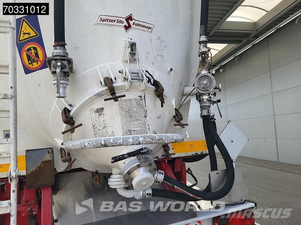 Spitzer SK 2766 CAL 3 axles TÜV 01/27 ADR 66m3 Ημιρυμούλκες βυτίων