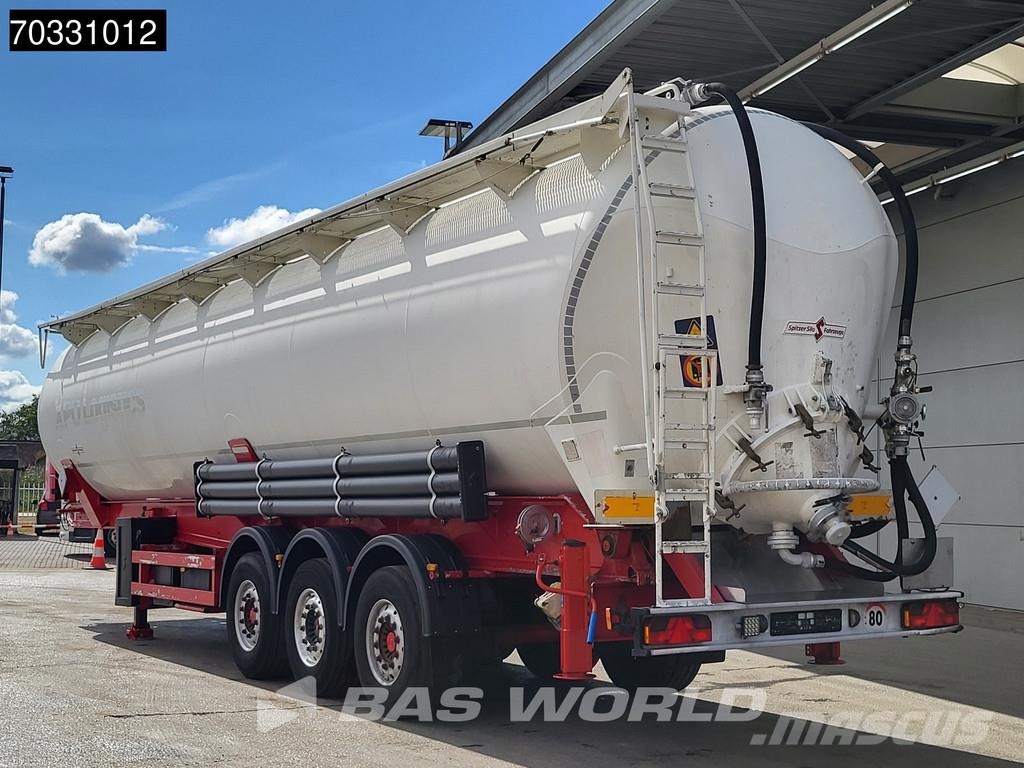 Spitzer SK 2766 CAL 3 axles TÜV 01/27 ADR 66m3 Ημιρυμούλκες βυτίων