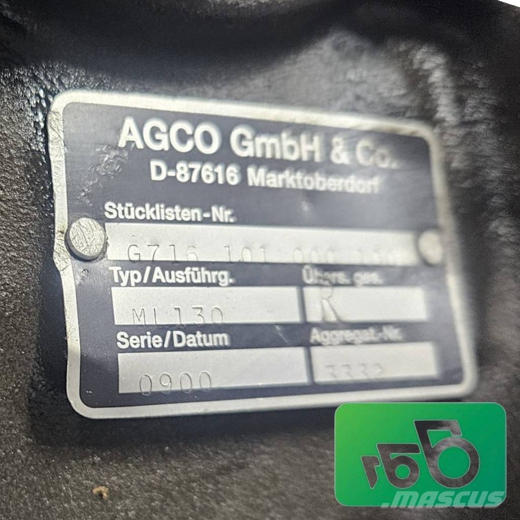 Fendt ML130 Vario gearbox housing M716101081120 Chassis