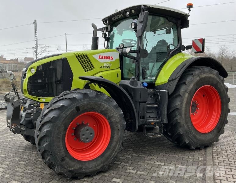 CLAAS AXION 870 CMATIC CEBIS 트랙터