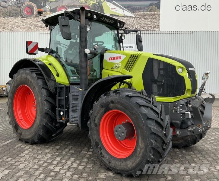 CLAAS AXION 870 CMATIC CEBIS 트랙터