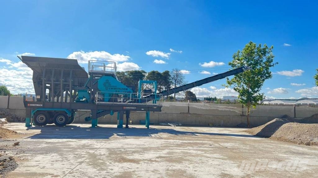 Constmach 300 TPH Mobile Stone Crushing and Screening Plant Mobil törőgépek