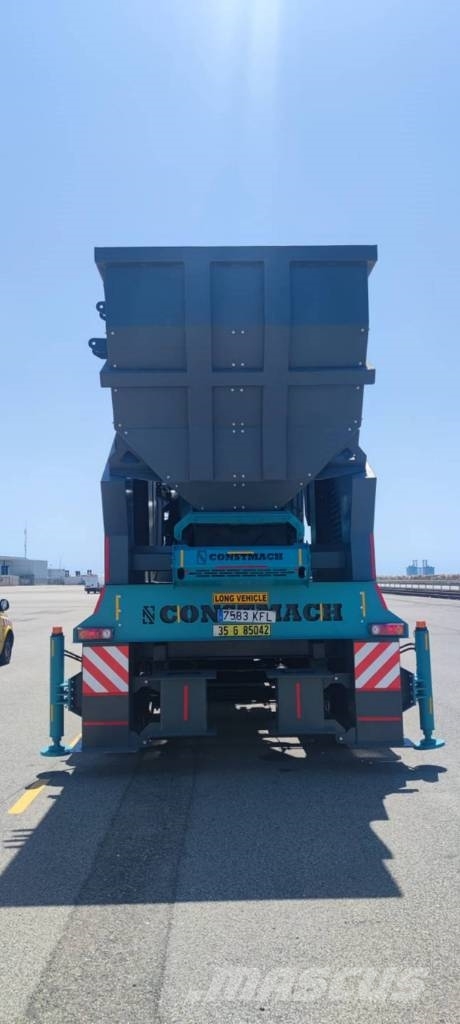 Constmach 300 TPH Mobile Stone Crushing and Screening Plant Mobil törőgépek