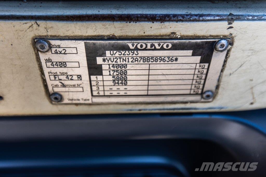 Volvo FL 250+DHOLLANDIA 2T. Umpikorikuorma-autot