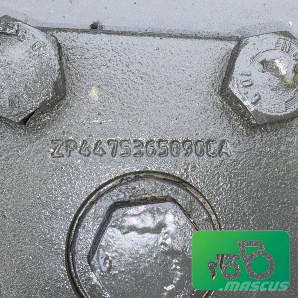 Fendt 716 VARIO Front Axle ZF 4475465183 E743300020030 Chassis