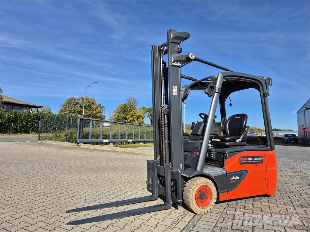 Linde E16-02 Електронавантажувачі