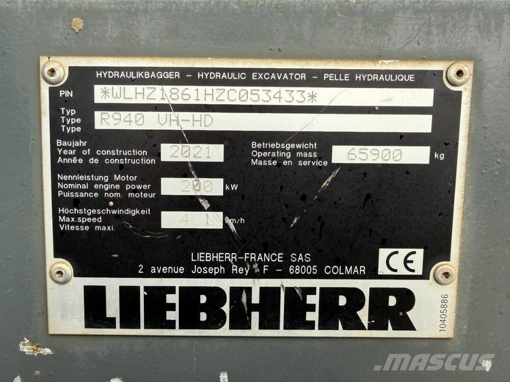 Liebherr R 940 Demolition Litronic Excavadoras de demolición