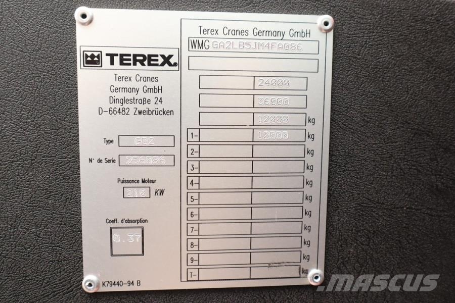 Terex AC40/2L Diesel, 4x4 Drive And 4-Wheel Steering, 40 Yol-Arazi Tipi Vinçler (AT)