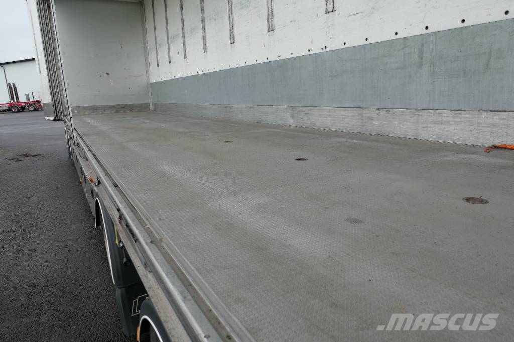 Närko D4zw12l62 Gesloten opbouw trailers