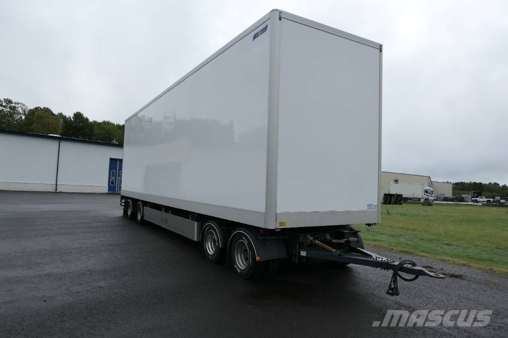 Närko D4zw12l62 Gesloten opbouw trailers