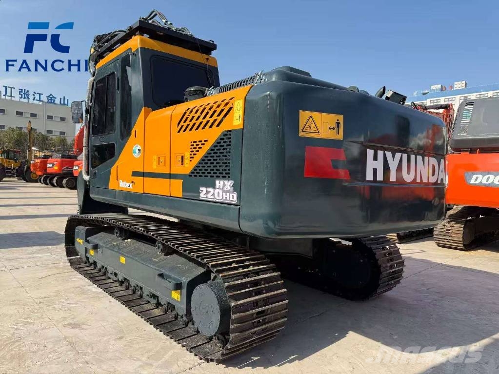 Hyundai hx220hd Gravemaskiner på larvebånd