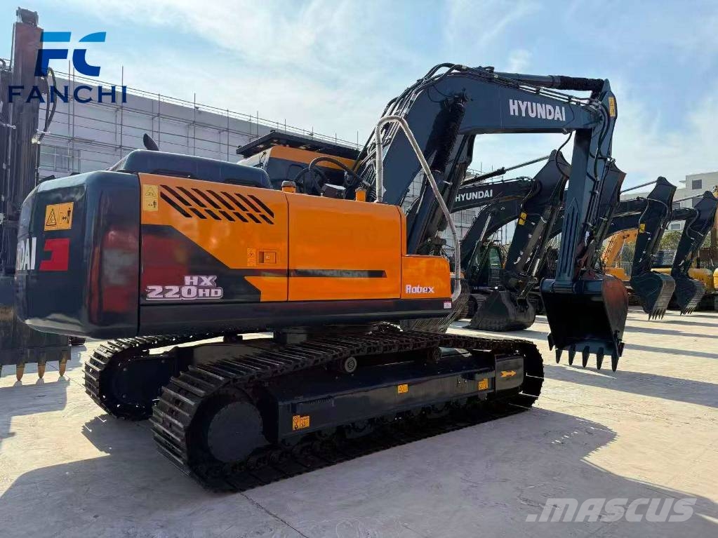 Hyundai hx220hd Gravemaskiner på larvebånd