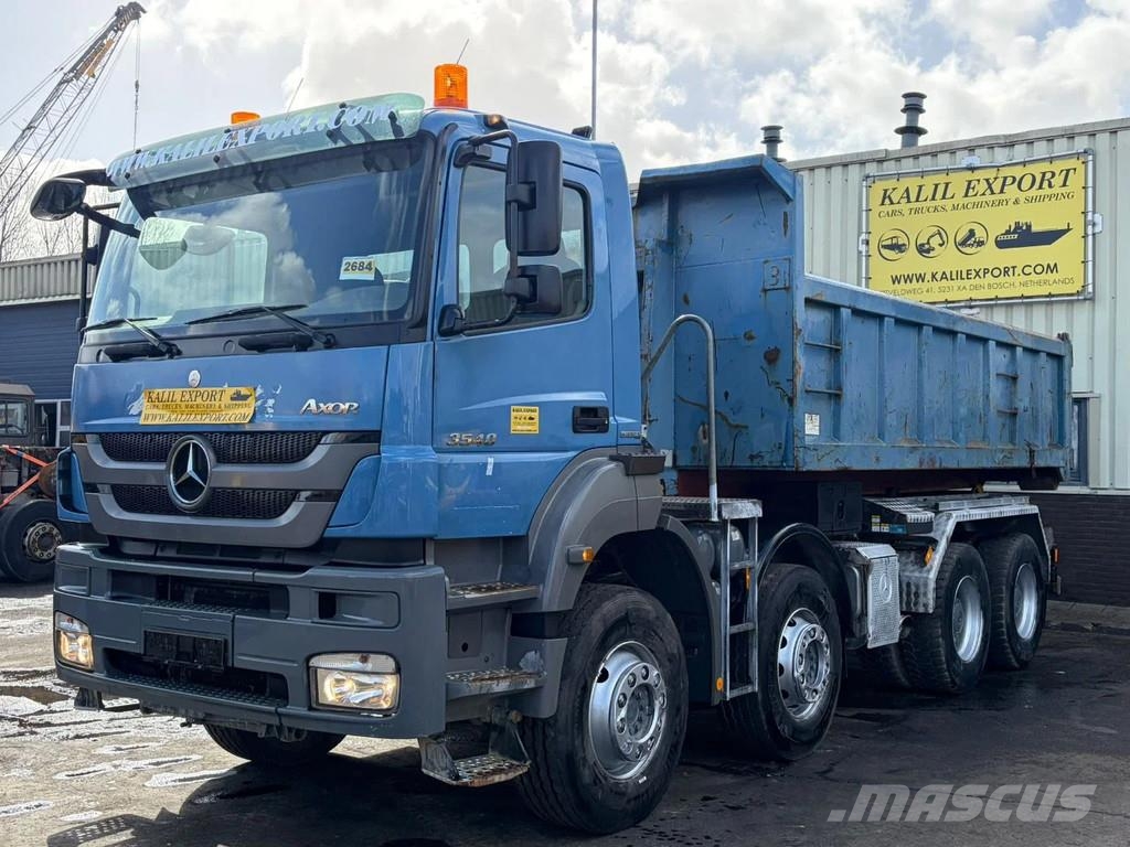Mercedes-Benz Axor 3540 (3240) Multiflift Kipper Container 8x4 M Camiones polibrazo