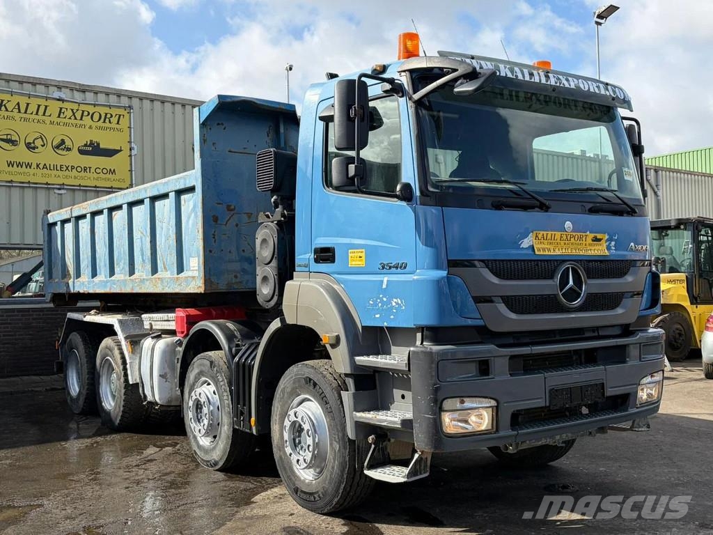 Mercedes-Benz Axor 3540 (3240) Multiflift Kipper Container 8x4 M Camiones polibrazo
