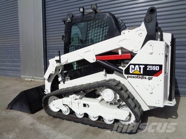 CAT 259 D لوادر انزلاقية التوجيه
