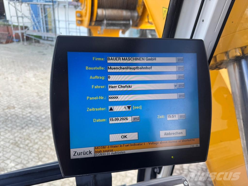 Bauer BG20H . Terenske vrtalne naprave