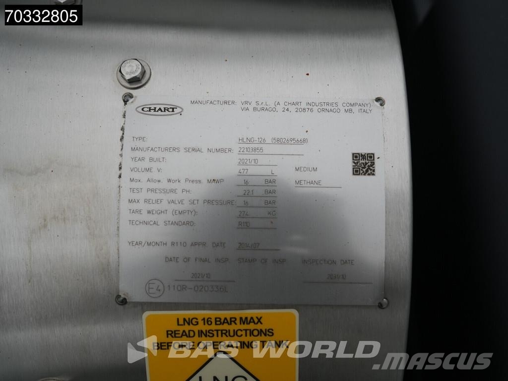 Iveco S-Way NP 460 4X2 Metallica Edition! LNG Full-Air 2 트랙터 유닛