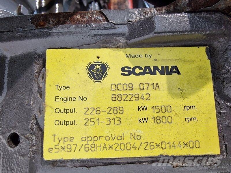 Scania DC09 071A Engines