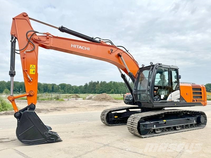 Hitachi ZX220LC-5G / ISUZU ENGINE 履带挖掘机