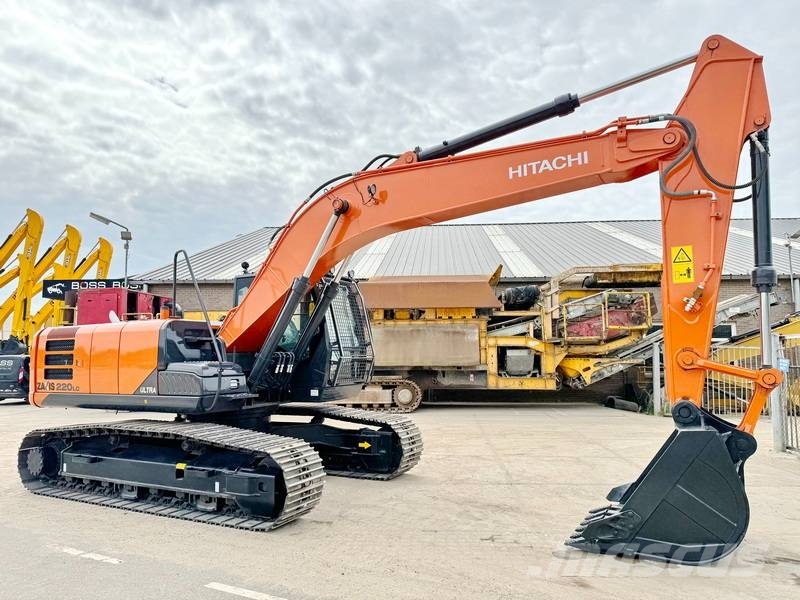 Hitachi ZX220LC-5G / ISUZU ENGINE 履带挖掘机