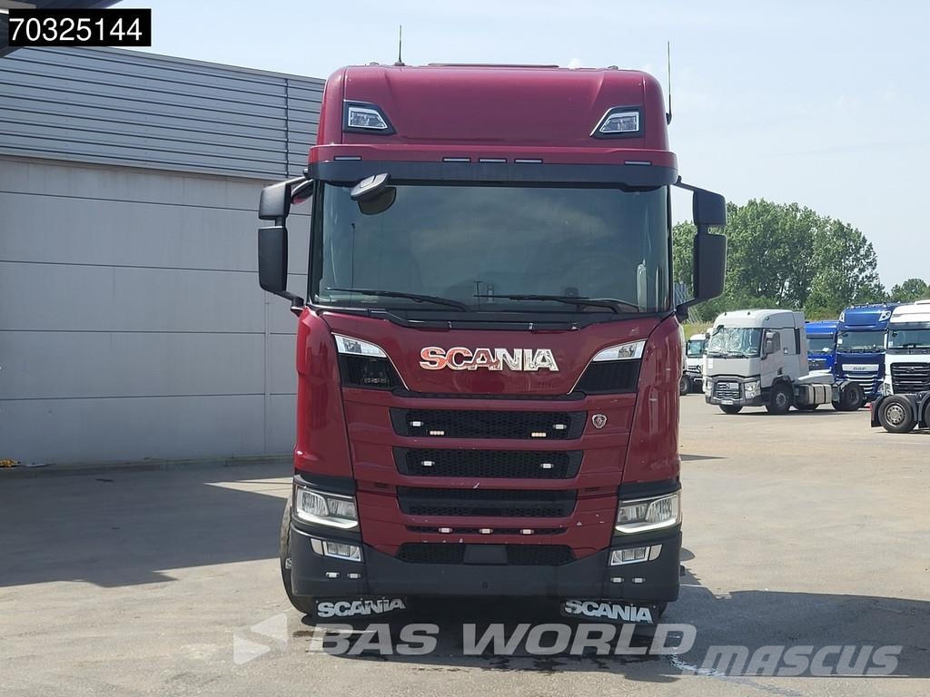 Scania R500 6X4 Retarder Full-Air Hydraulic Alcoa's Leder وحدات الجر