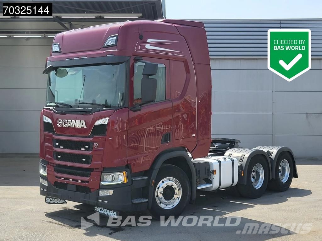 Scania R500 6X4 Retarder Full-Air Hydraulic Alcoa's Leder وحدات الجر