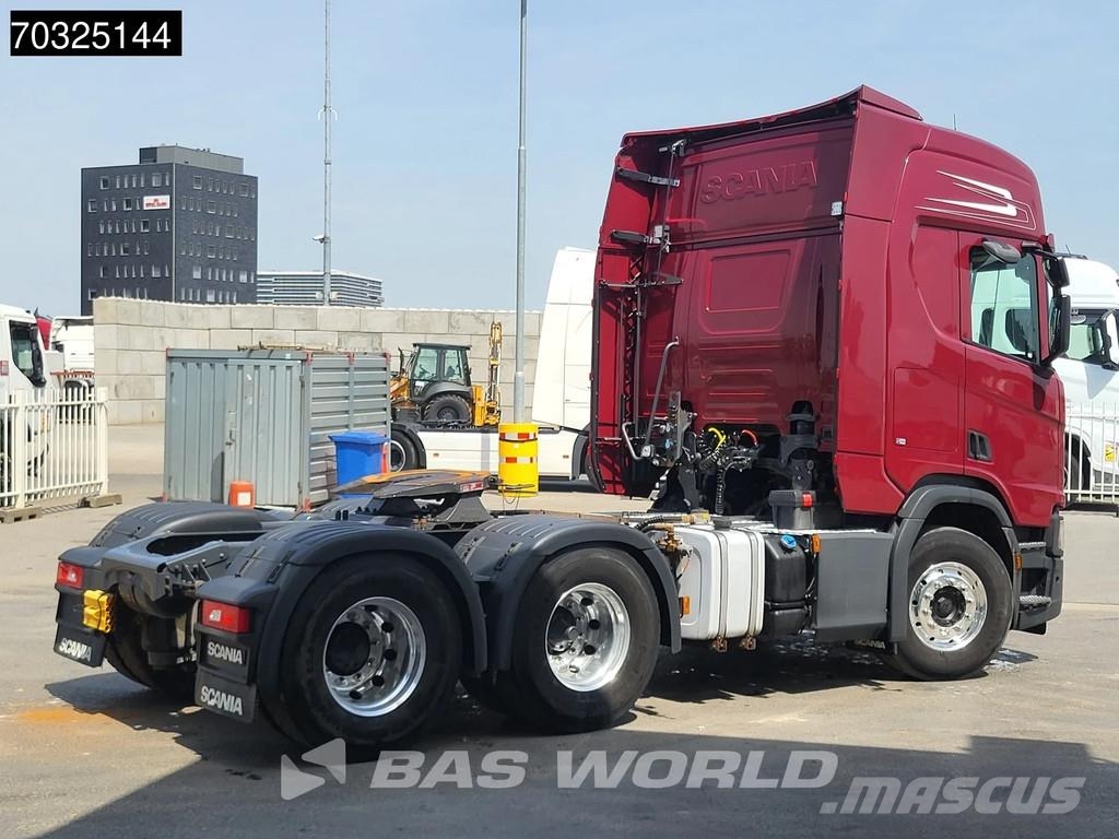 Scania R500 6X4 Retarder Full-Air Hydraulic Alcoa's Leder وحدات الجر