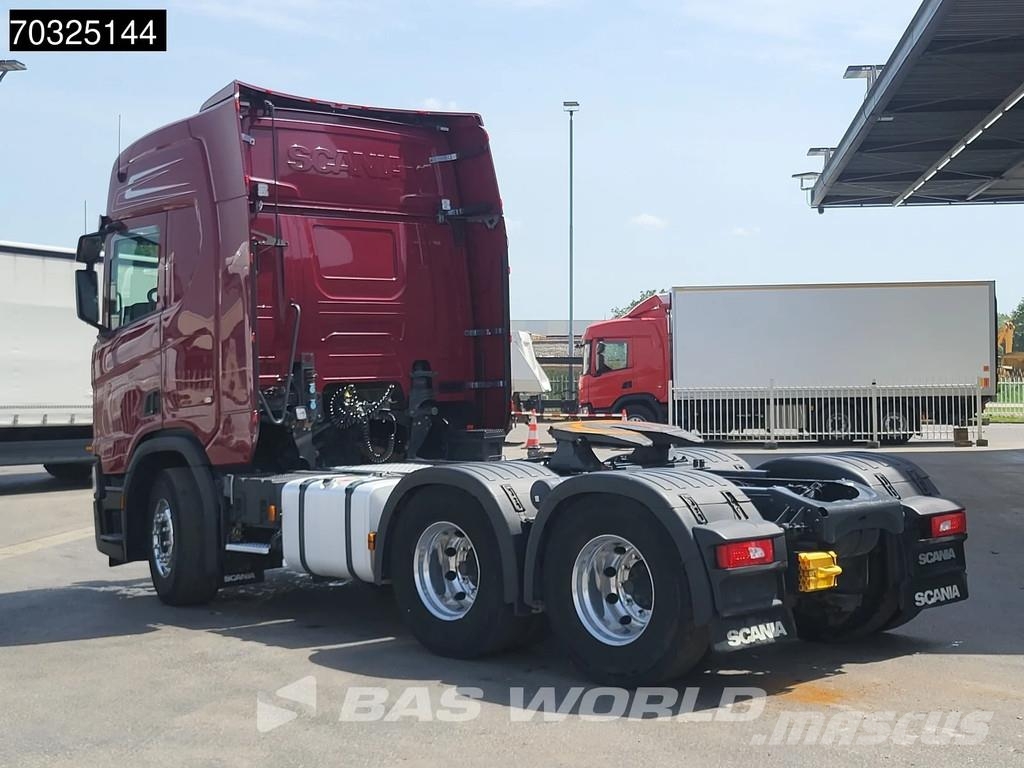 Scania R500 6X4 Retarder Full-Air Hydraulic Alcoa's Leder وحدات الجر