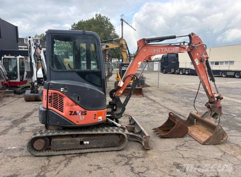 Hitachi ZX 29 U-3 CLR AIRCO!! Minigraafmachines < 7t