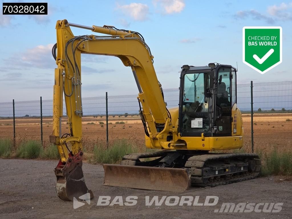 Komatsu PC80 MR- 5E0 A/C Mini kotrók < 7t