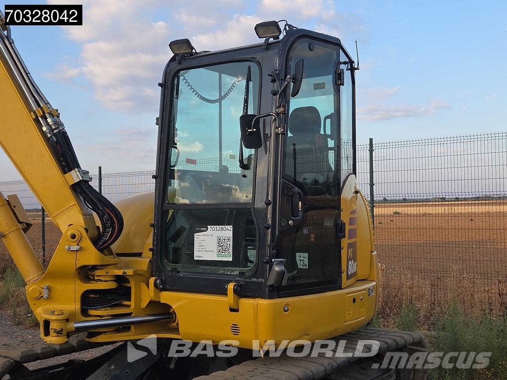 Komatsu PC80 MR- 5E0 A/C Mini kotrók < 7t