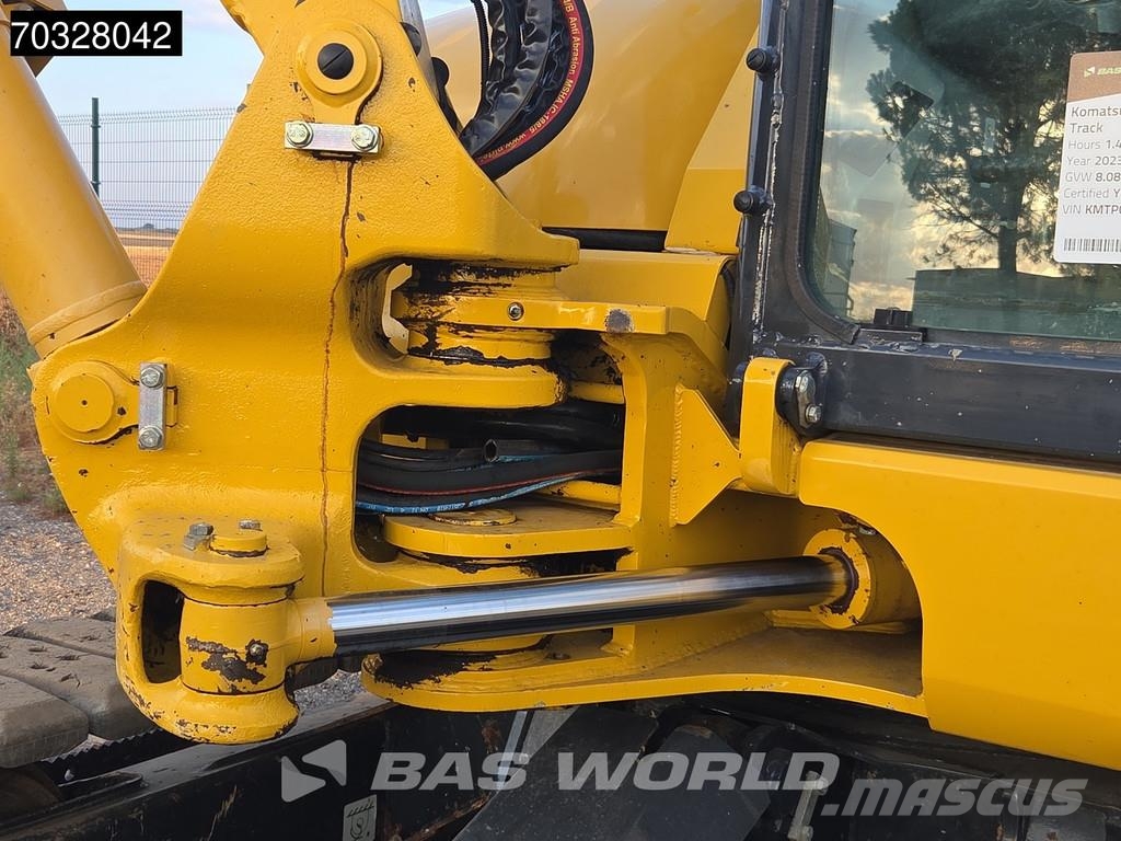 Komatsu PC80 MR- 5E0 A/C Mini kotrók < 7t