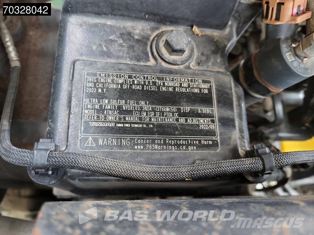 Komatsu PC80 MR- 5E0 A/C Mini kotrók < 7t