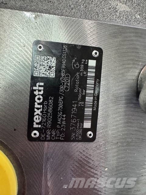Rexroth A4CSG750 EP Hydraulika
