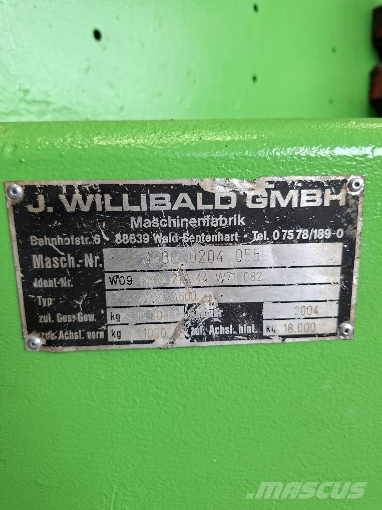 Willibald MZA 4600 Mobilie drupinātāji
