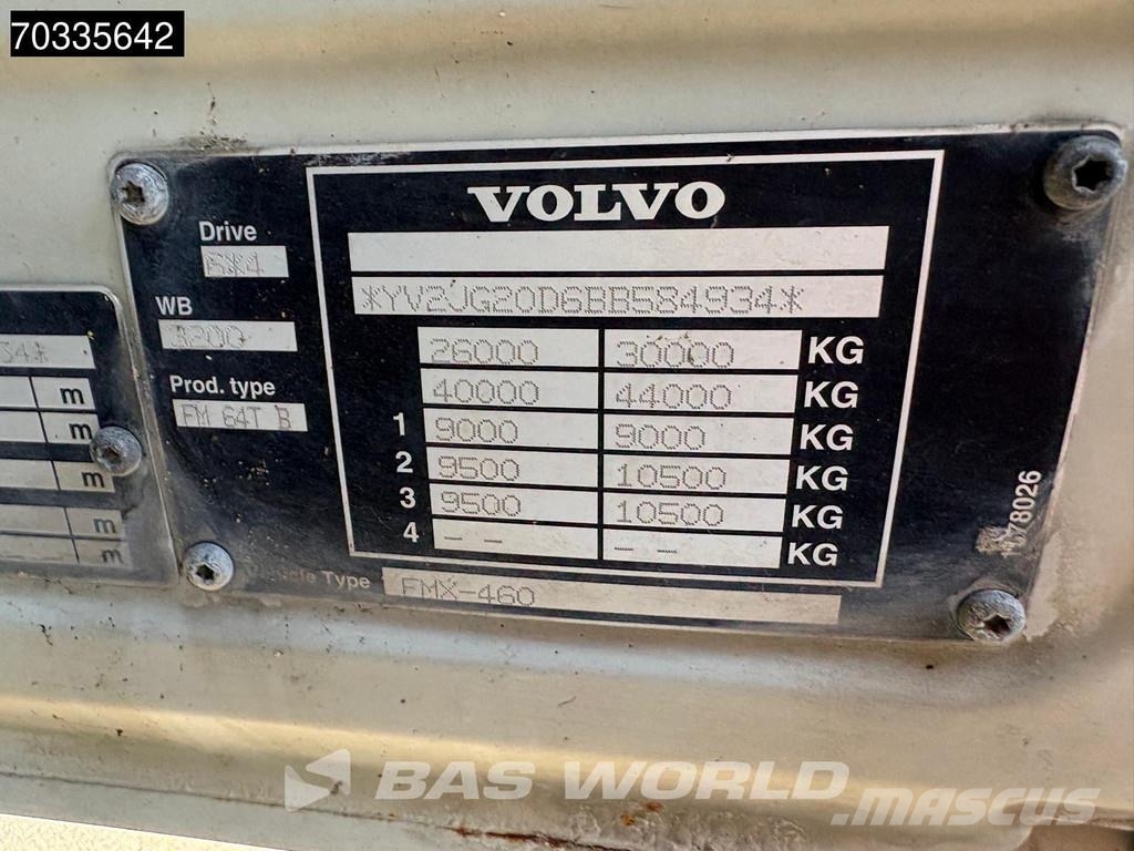 Volvo FMX 460 6X4 FMX Retarder Hydraulic Manual Euro 5 Седельные тягачи