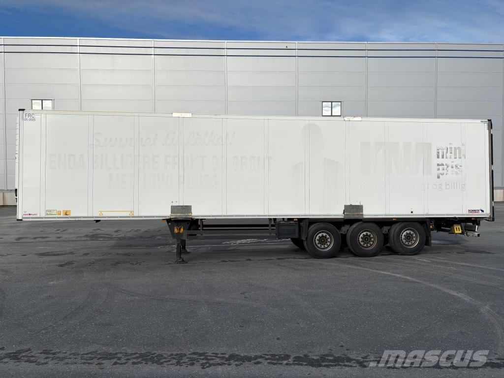 Schmitz Cargobull Trailer Reefer Flower Width & Dual Temp & Double S Temperature controlled semi-trailers