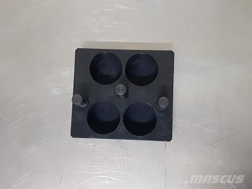 Stucchi DP4-Cover quick coupler/Schnellkupplung/Bl Hydraulics