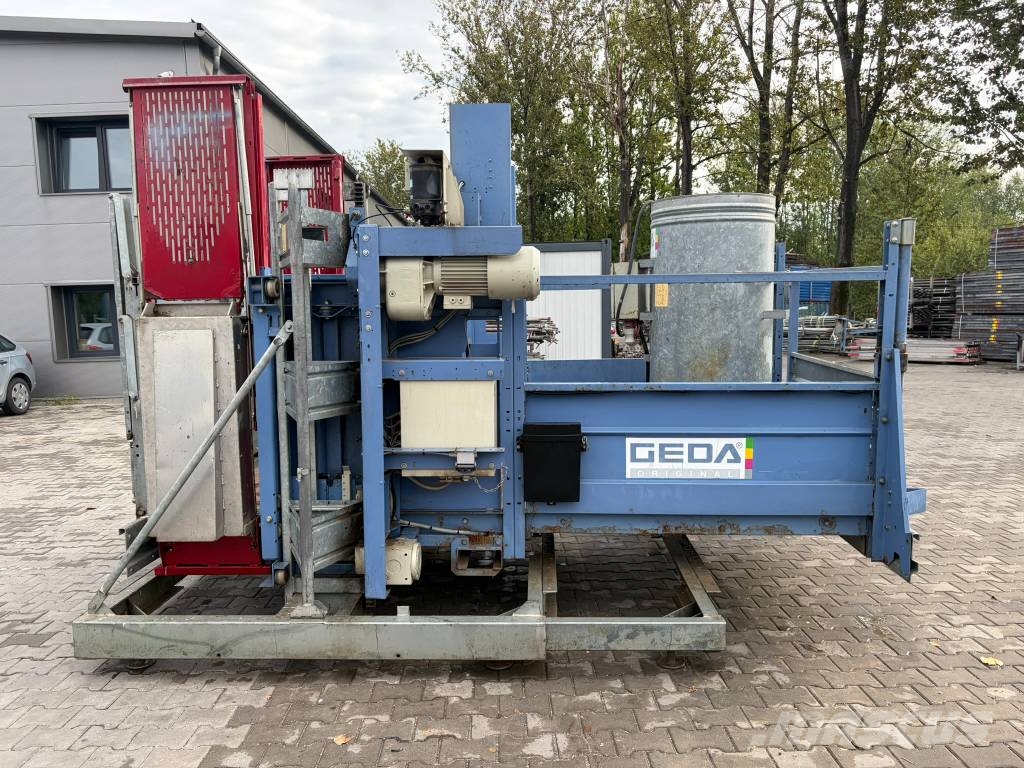 Geda 1500 Z ZP 吊車起重機、絞車吊貨機和物料升降機